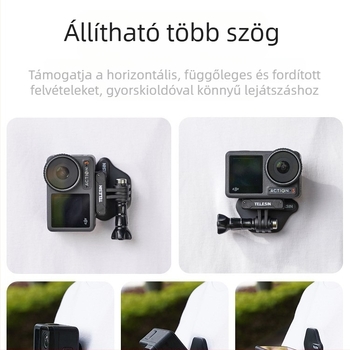 TELESIN Nyakban viselt mágneses gyorskioldó mellkasi rögzítő akciókamera és telefon számára, mágneses rögzítés a mellkason