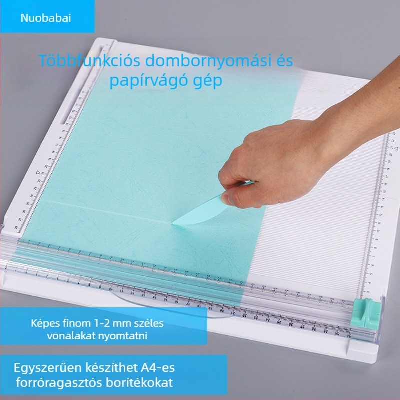 Nuo Babai kézi műanyag papírhajlító gép