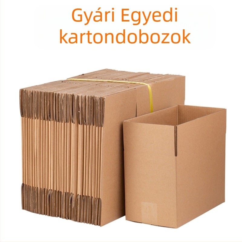 Játékdoboz karton W1; hullámkarton; 250 gsm; kivágás sablonnal; rendkívül kemény