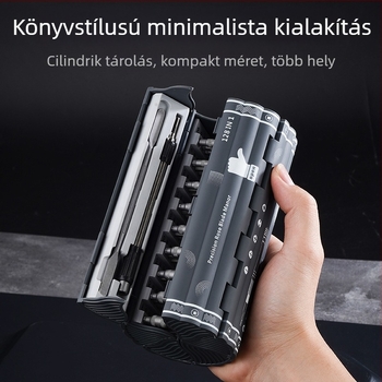 Otthon és elektronikai eszközökhöz készlet csavarhúzók — mágneses, króm-vanádium acél, súly 0.64