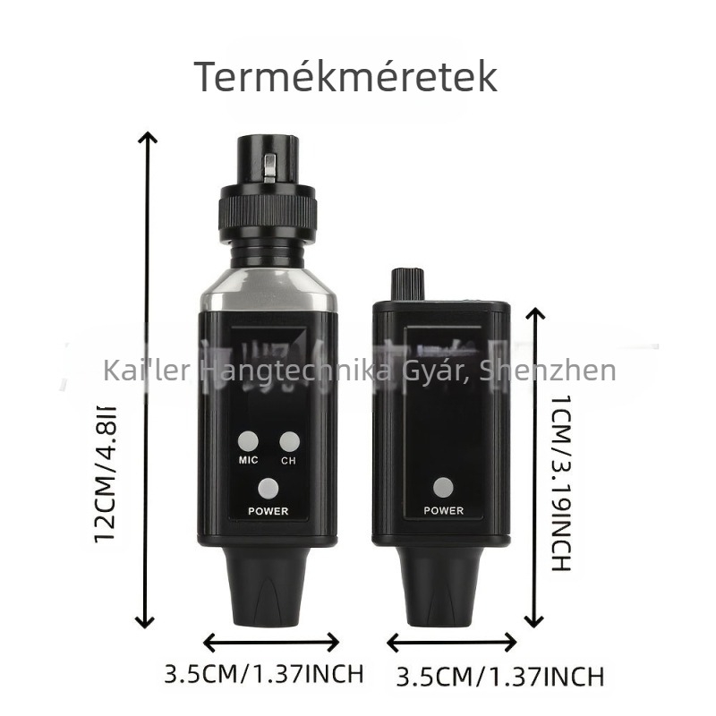 DS100 Vezeték nélküli fülmonitorozó rendszer színpadhoz - beépített 1000-1200 mAh akkumulátor, üzemidő 3-6 óra, SNR ≥95 dB, Lavalier/Live Broadcast/KTV mikrofon-kompatibilitás