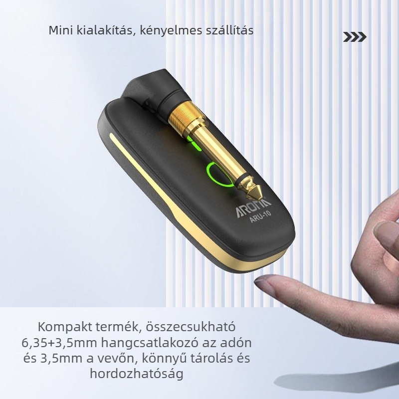 Arnoma ARU-10 Vezeték nélküli adó-vevő elektronikus billentyűzethez és elektromos gitárhoz