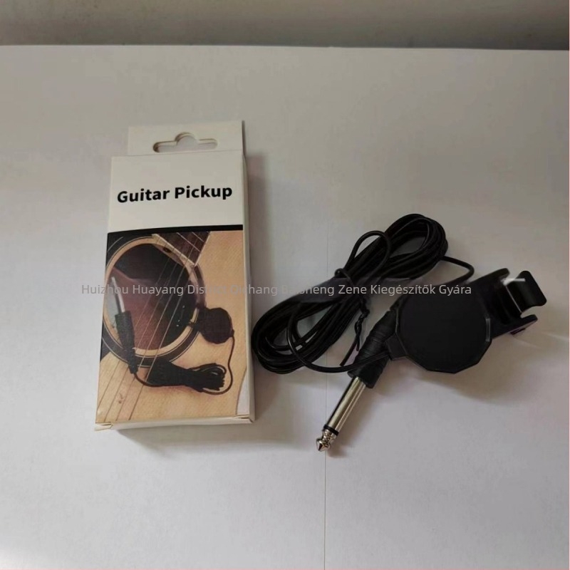 Lark P-006 Clip-On Sound Hole Pickup, műanyag kivitel, akusztikus gitárokhoz, ukulele-hoz és hegedűhöz