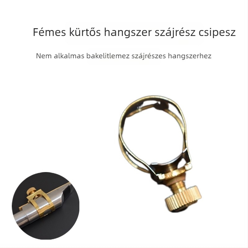 Fúvófej klipsz — sárgaréz, Auspicious márka, hangszerhez