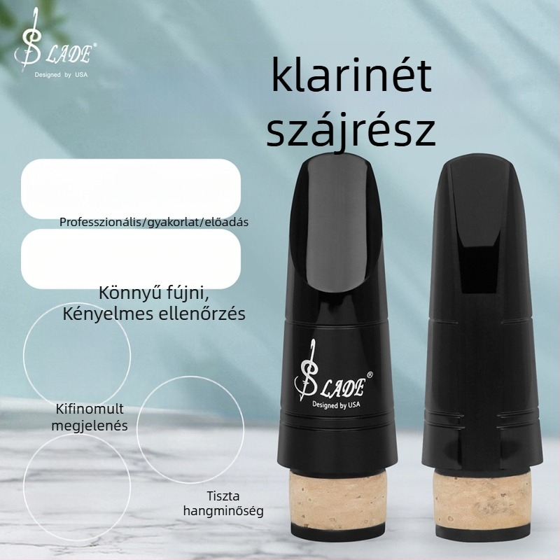 LADE ND79 ABS klarinét murnózsiféles, dop, B♭, kiegészítő a fuvola fejéhez