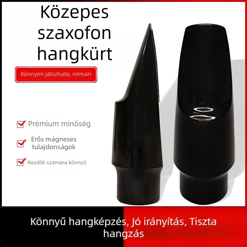 Álto szaxofon szájrész – ABS anyag, inmuc márka