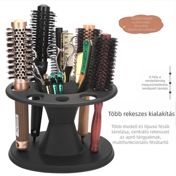 Fodrászati eszközök kiállító polca – fésű tartó, 1 réteg, nettó 97 g, 50 darabos csomag, Opp zacskó