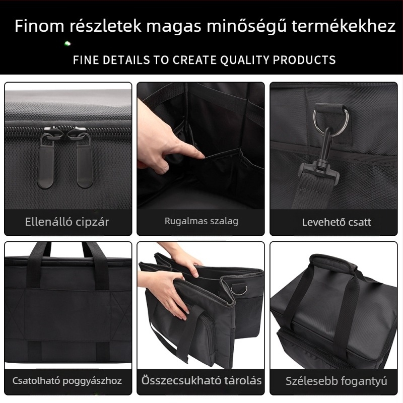 Hengtong fodrászati eszköz táska - Nagy kapacitású, multifunkcionális ollótáska keresztpánttal, Súly 1575 g