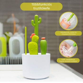 Jissu Többfunkciós tisztító készlet cumisüveghez – sokoldalú tisztítás cumisüvegekhez, cumikhoz, szívószálakhoz és szopókhoz