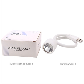 Mini USB manikűr lámpa – modell XZM-4, márka Other, OEM típusú, általános felhasználóknak