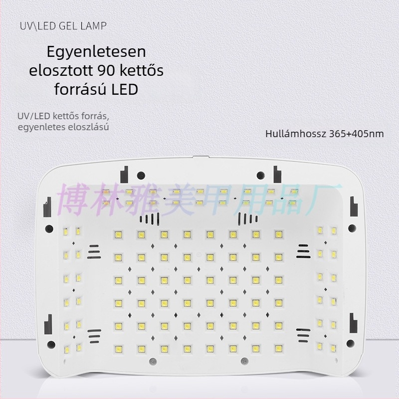 Manikűr LED lámpa Mate-60 fototerápia, 380W, 90 LED