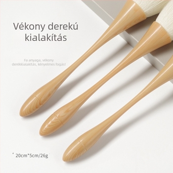 Körömpor ecset, JMOFO, hosszú nyeletű, puha szálak, hazai márka