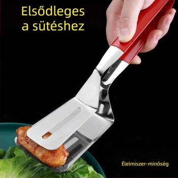 Rozsdamentes acél steak klipek, csúszásmentes, magas hőállóság, korrózióálló, multifunkcionális élelmiszer-klippek (201-es rozsdamentes acél)
