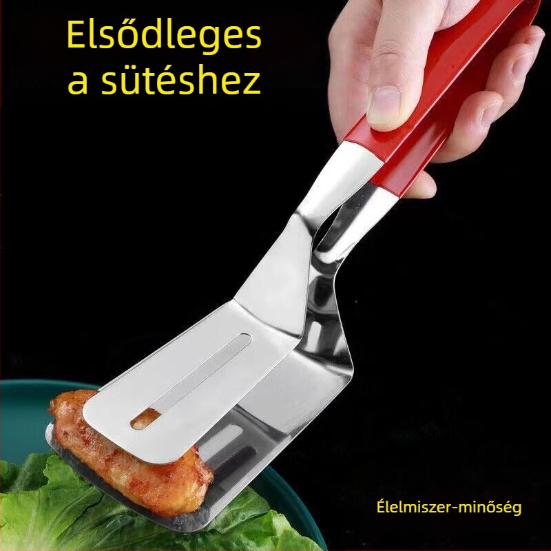 Rozsdamentes acél steak klipek, csúszásmentes, magas hőállóság, korrózióálló, multifunkcionális élelmiszer-klippek (201-es rozsdamentes acél)