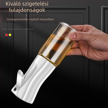 Üveg olajspray palack – nyomásos permetezés, modern minimális stílus, nyomtatott logó, olajpalack