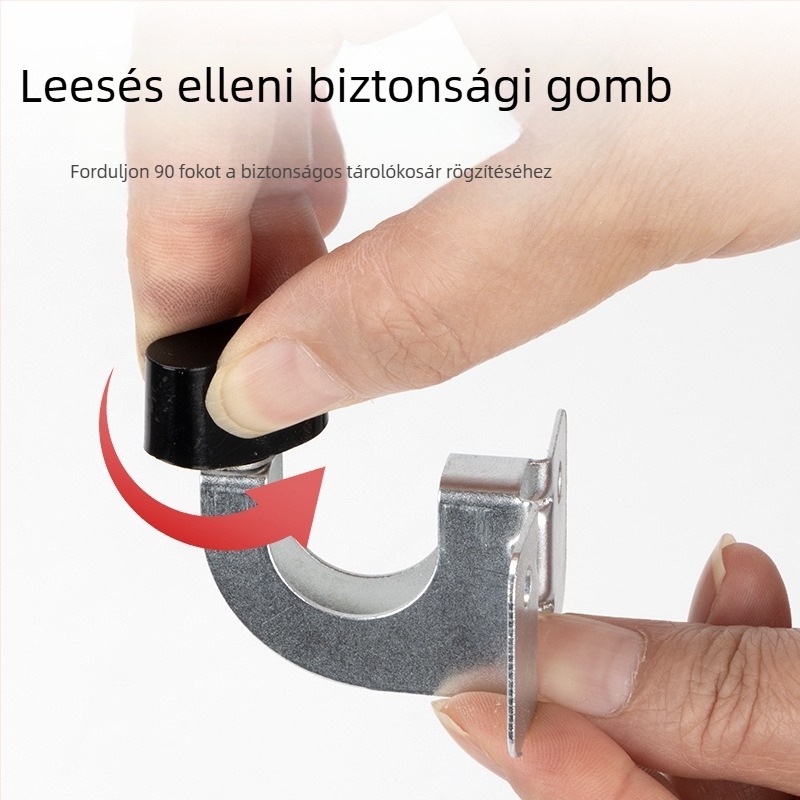 Falihoz szerelhető kertészeti tömlő tartó galvanizált fémkerettel; Tömeg: 25; Anyag: galvanizált