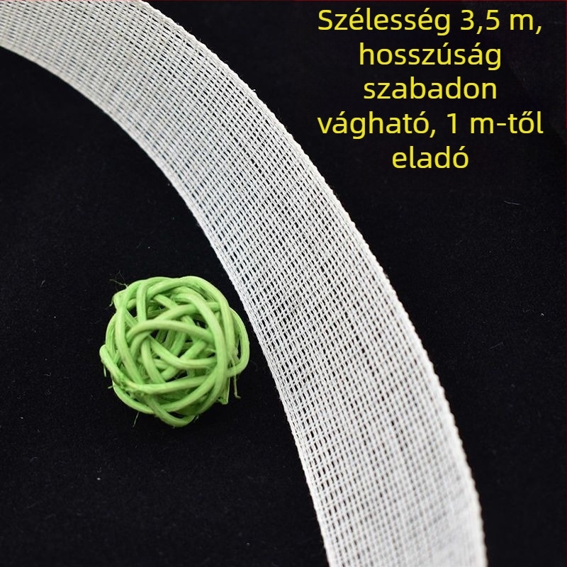 Esküvői ruha szegély + selyem sifon, fishbone varrás, bélés horsetail + (Márka: other girls; Anyag: silk chiffon; Használat: esküvői ruha szegélyezése; Technika: fishbone hemming; Bélés: horsetail)