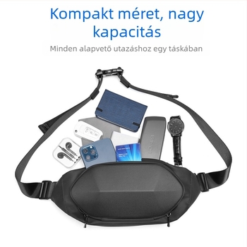 Férfi crossbody táska – Oxford anyag, vízálló, utcai stílus