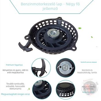 Kihúzható indító készlet XP200/XP225-ös Zongshen motorhoz – műanyag burkolat – zdcc
