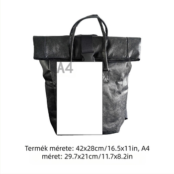 Ultra könnyű vízlepergető DuPont papírból készült laptop-táska, kézitáska és hátizsák, mindennapi használatra férfiaknak és nőknek