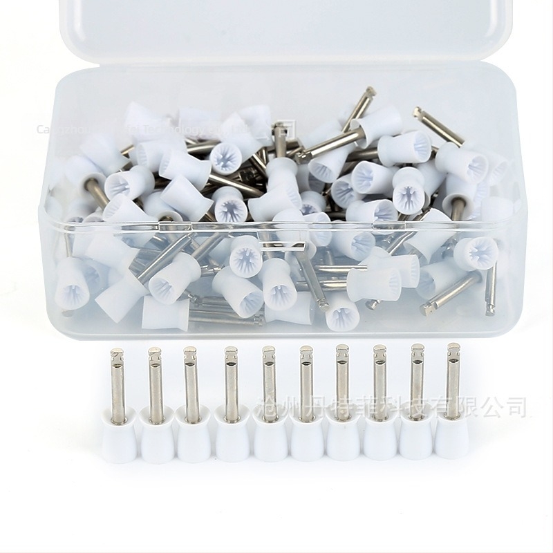 Fogpolírozó pohár, egyszer használatos, felnőtteknek, 100 db/doboz, Fogászati kellékek