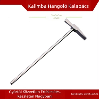 Kalimba hangoló kalapács – nikkelezett cinkötvözet, Modell 01, Mini kalapács, Kalimba és nyugati hangszerhez