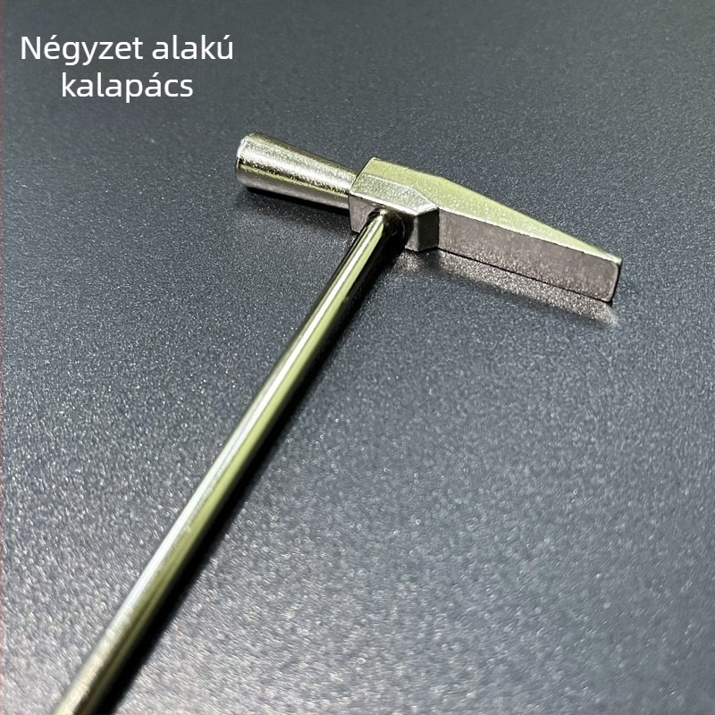Kalimba hangoló kalapács – nikkelezett cinkötvözet, Modell 01, Mini kalapács, Kalimba és nyugati hangszerhez