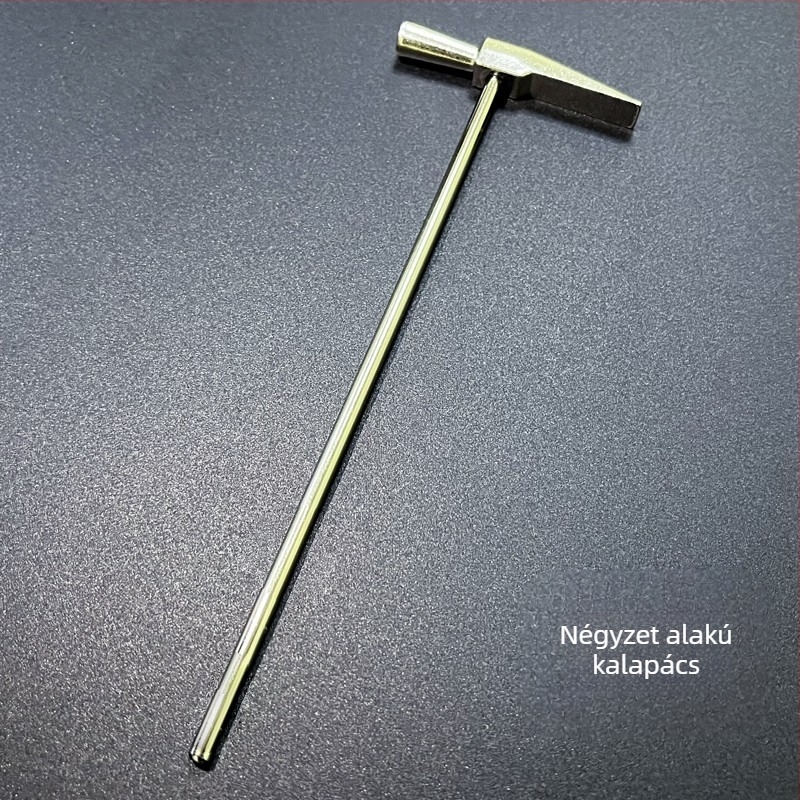 Kalimba hangoló kalapács – nikkelezett cinkötvözet, Modell 01, Mini kalapács, Kalimba és nyugati hangszerhez