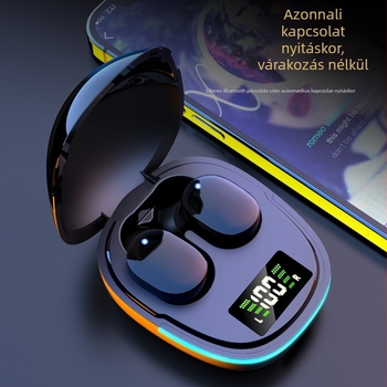 Bluetooth vezeték nélküli sportos sztereó fülhallgató, in-ear, Bluetooth 5.1, 10 m hatótáv, NFC, hangvezérlés, 8+ órás üzemidő