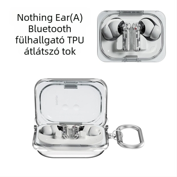 Nothing Ear(A) Bluetooth fülhallgatóhoz TPU védő kemény tok — ütésálló, porálló, hordozható tároló, injekciós öntéses gyártás, testreszabható