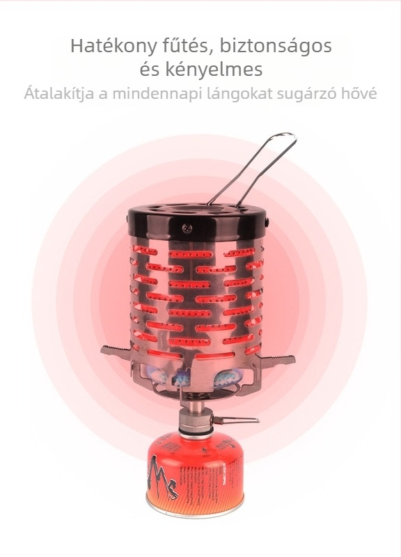 Mountain Guest Rozsdamentes acél fűtővédő kempingezéshez – hordozható főzőlap