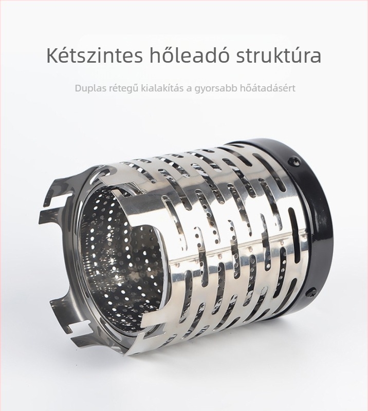 Mountain Guest Rozsdamentes acél fűtővédő kempingezéshez – hordozható főzőlap