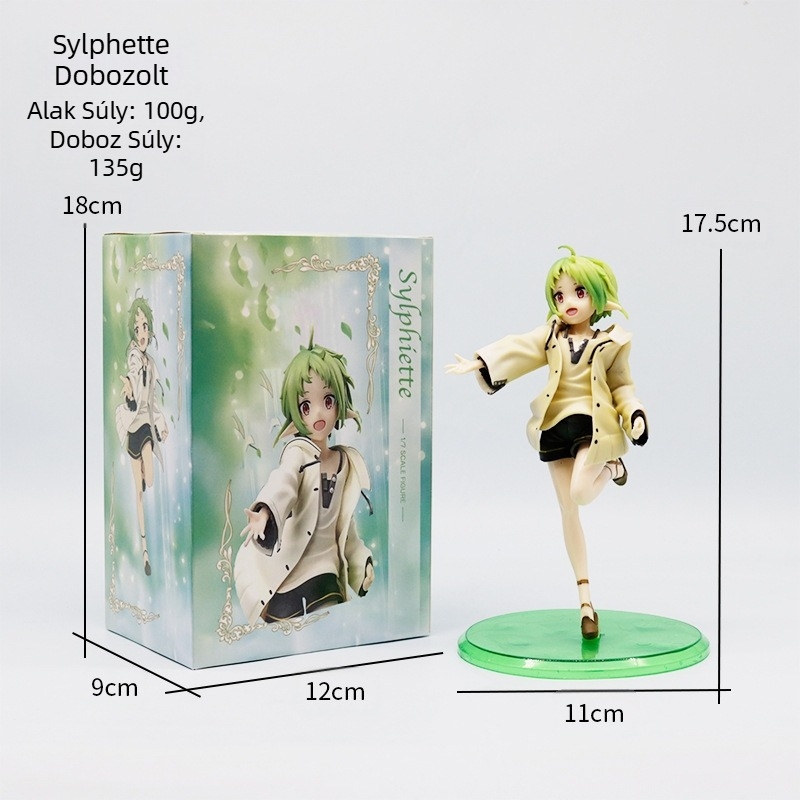 Shilufei PVC figura, kézzel készített, összeszeszerelés nélküli, 18+