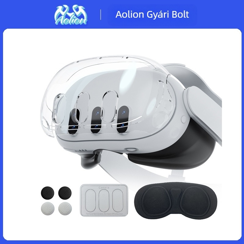 Meta Quest 3 védő készlet — ABS anyag, kompatibil a Meta Quest 3-mal, 1 felhasználó számára, 16+ év