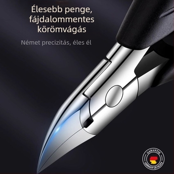 Pedikűr eszköz készlet körömvágóval és csípőfogóval – hordozható, háztartási modell, rozsdamentes acél