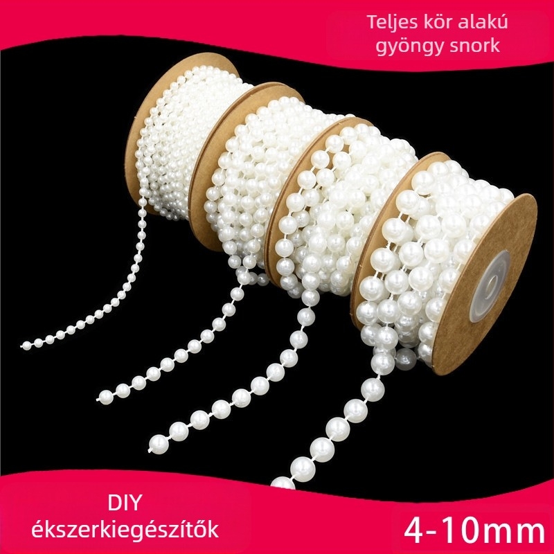 Golyós lánc műanyagból/gyantából – elektroplatinálás, testreszabható feldolgozás, licencelt magáncímke