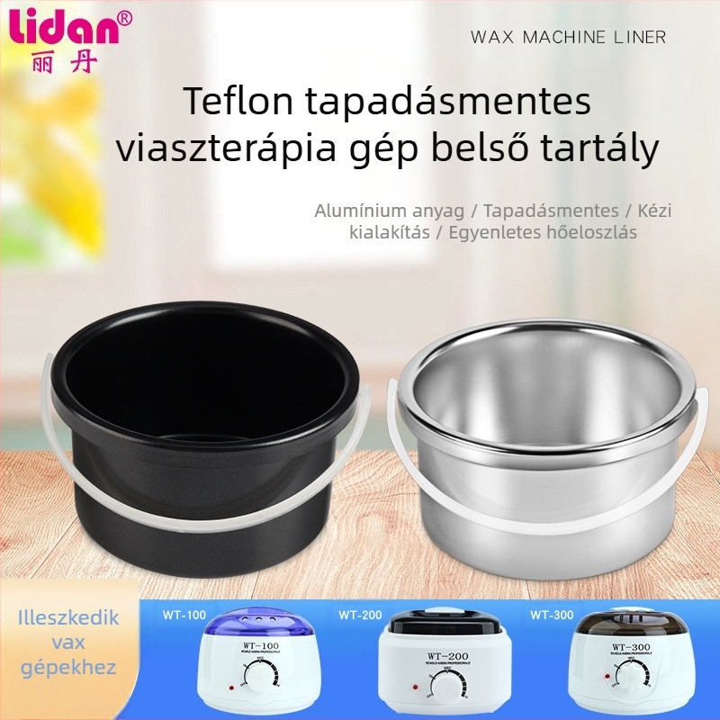 Lidan márkájú viaszterápiás gép, ND-TB1, nem tapadó belső edény és cserélhető liner