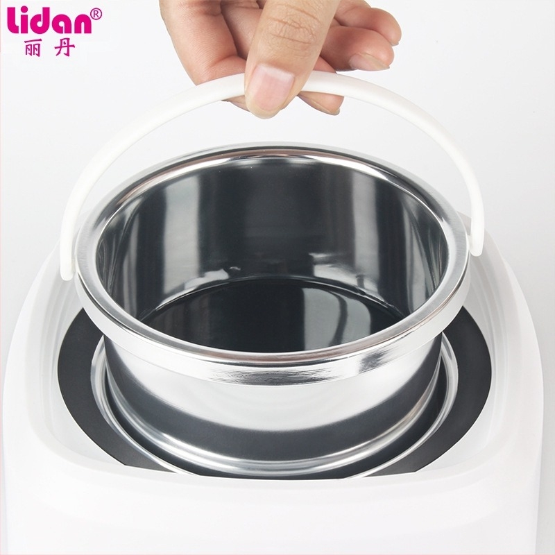 Lidan márkájú viaszterápiás gép, ND-TB1, nem tapadó belső edény és cserélhető liner