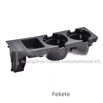 BMW 3-as sor E46 középső konzol pohártartó és tároló doboz, ABS+PC, modellek 51168217957/51168217953, kompatibilis a 1998–2006