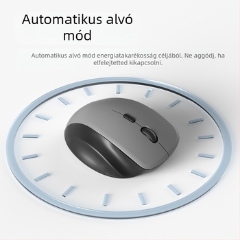 Vezeték nélküli ergonómikus egér, 2400 DPI, 7 gomb, USB interfész, 2,4 GHz