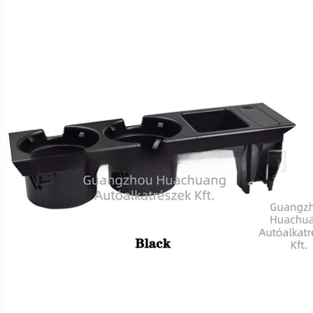 Huachuang víz pohár tartó BMW 3 Series E46 központi konzol tárolóval és szigetelt pohár tartóval, modellek 51168217953/51168217955