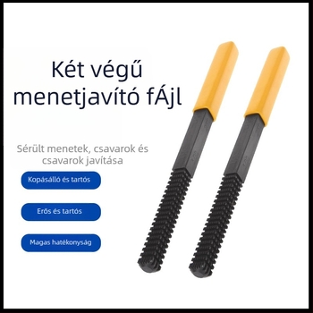 Külső menet-visszaállító fájl, csapágyacélból, 1 db készlet, nemzeti szabvány, háztartási használatra