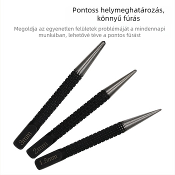Xin mutian Center Punch 3 darabos készlet - Center Punch sorozat