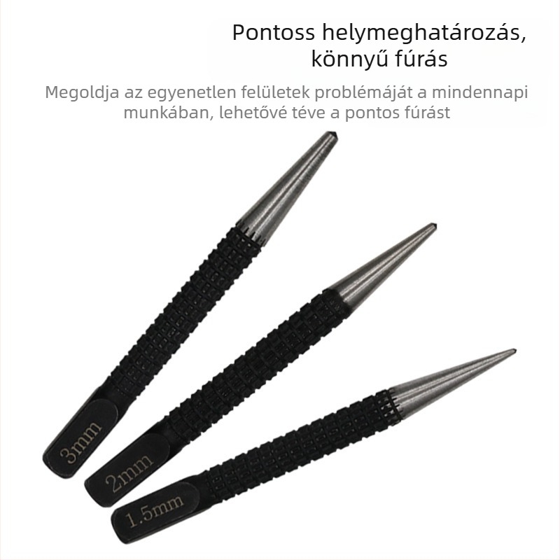 Xin mutian Center Punch 3 darabos készlet - Center Punch sorozat
