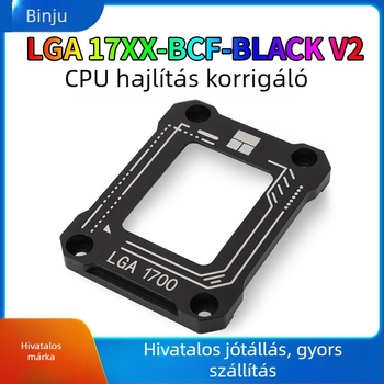 LGA1700-BCF V2 CPU hajlítás korrigáló – alumínium hűtőalap processzorokhoz