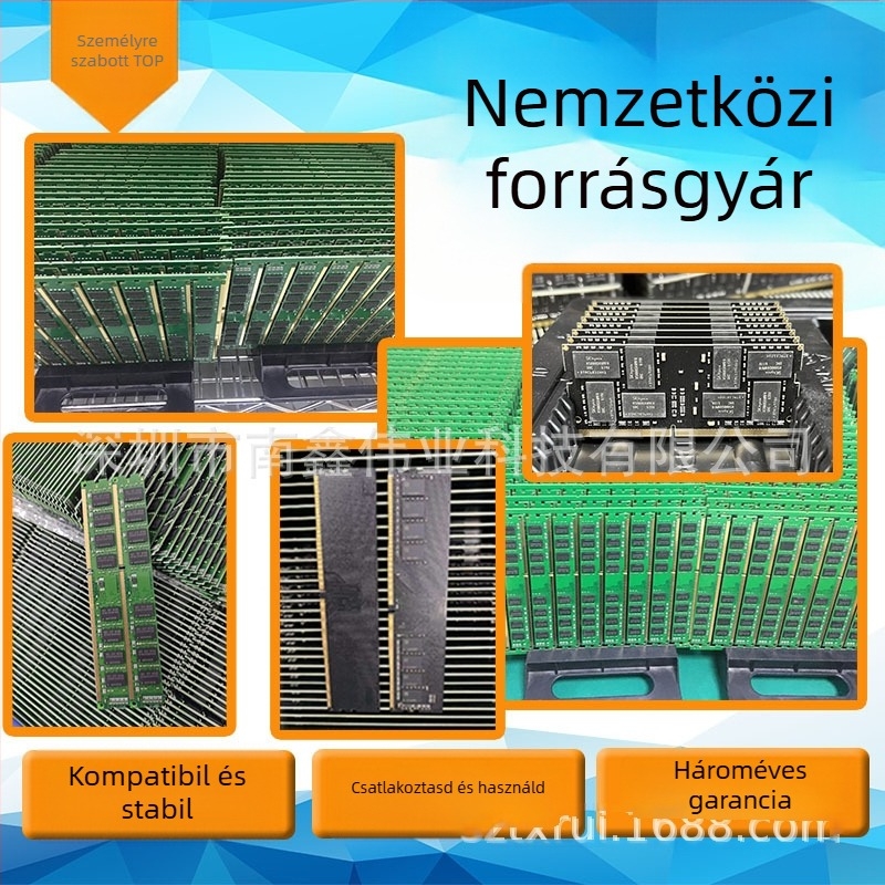 DDR3 RAM-modul asztali számítógépekhez, 8GB, 1600MHz, 240-pin, egyetlen modul