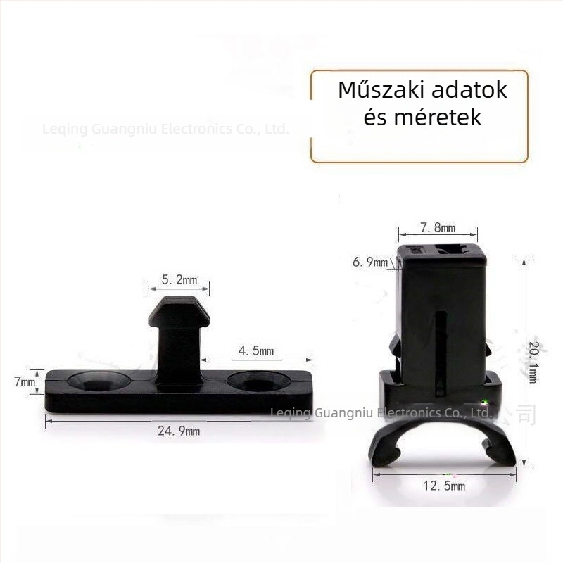 Szemetes kuka fedél zár, toló-típusú önzáró csat, 440V, 15A, 5000 ciklus élettartam, CE