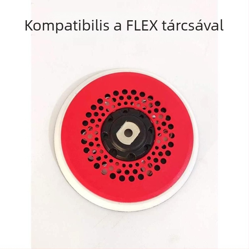 Velcro polírozó korongokhoz tartozó tálalap, horoggal a FLEX száraz polírozóhoz
