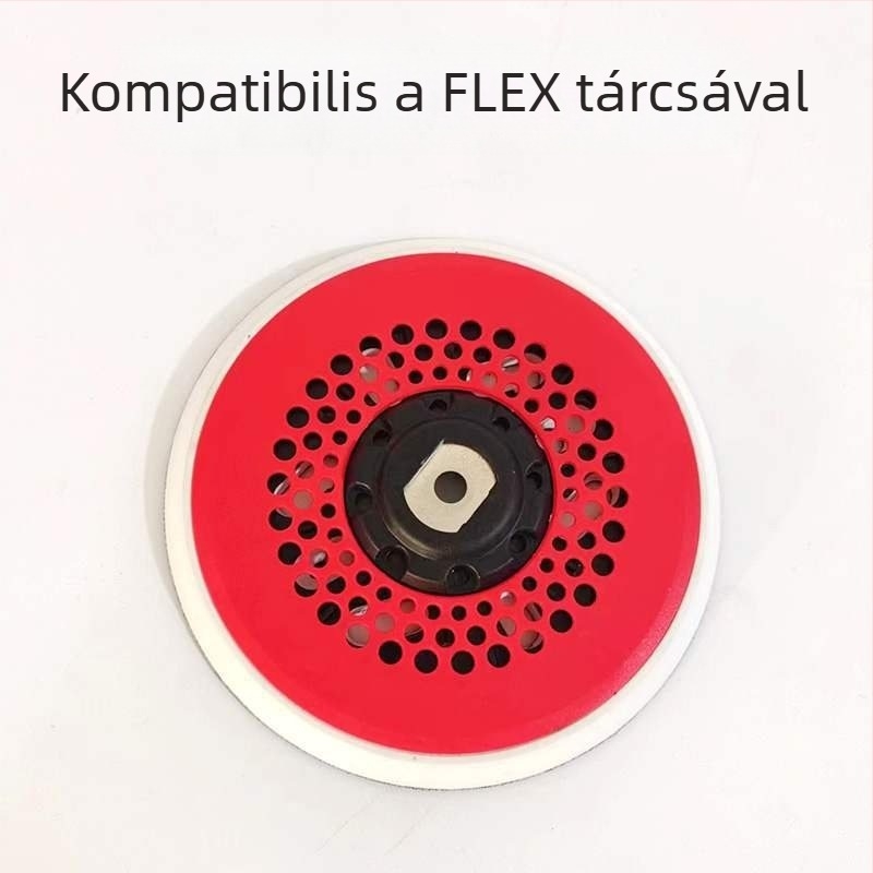 Velcro polírozó korongokhoz tartozó tálalap, horoggal a FLEX száraz polírozóhoz