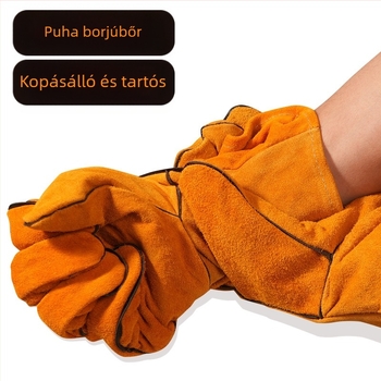 Siweian Hegesztő kesztyűk - Cow split core leather, Alkalmazás: fémfeldolgozás és hegesztés, Hegesztő kesztyűk